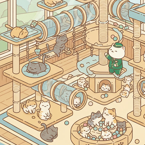 温馨猫咪酒店