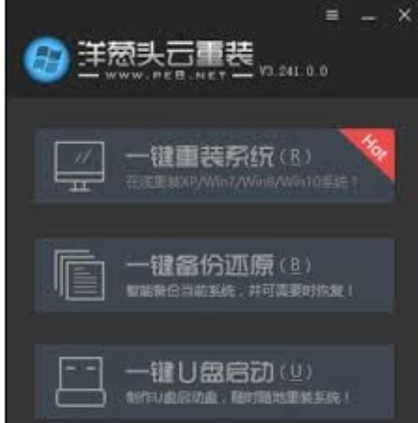 洋葱头一键装机 v3.175.0.0 正式版 3